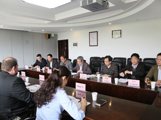 美国阿什兰大学国际招生部副主管特洛伊·米勒一行访问BEAT365官网