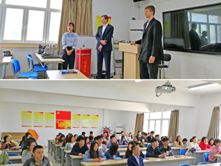 美国帕克大学国际教育高级主管凯文·维克先生一行访问BEAT365官网