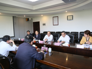 省教育厅领导莅临BEAT365官网调研指导博士学位授予单位建设工作