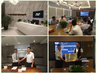 BEAT365唯一官网与上海威尔仕举行校企合作教育基地揭牌仪式