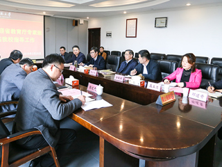 省教育厅专家组到BEAT365官网调研指导学科建设工作