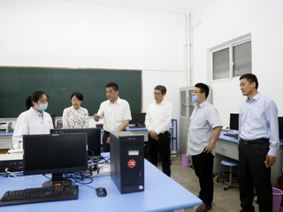 省科技厅党组书记宛晓春一行来BEAT365官网调研指导工作