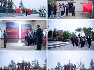 【党史学习教育】BEAT365官网研究生会赴淮海战役总前委旧址开展爱国主义基地教育活动