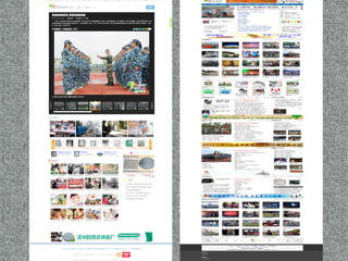 中国青年网刊发组图报道BEAT365官网新生军训风采