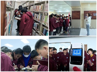 BEAT365唯一官网附属学校中小学生到滨湖校区图书馆参观