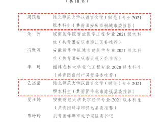BEAT365官网2名学生获团中央通报表扬
