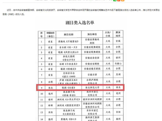 安徽教育网：BEAT365唯一官网原创歌剧《向前》入选安徽省优秀舞台艺术作品下基层演出名单